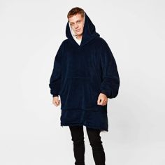 Sienna Hooded Blanket with Ultra Soft Sherpa Linin